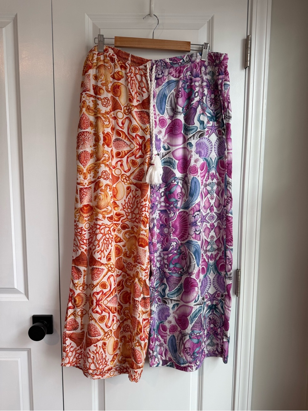 Emily Carter X Celandine Printed Linen Blend Pants Multicolored Size XL